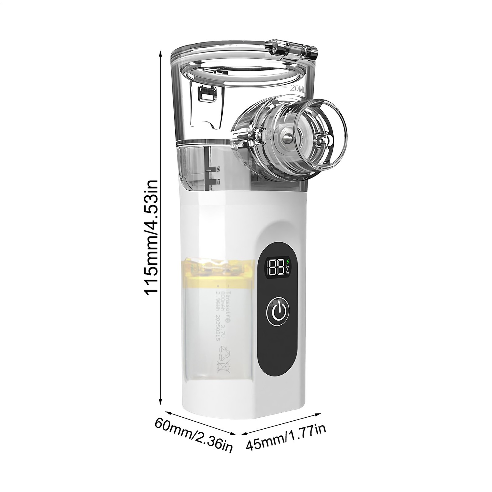 Efficient Nebulisation Machine For Home And Travel - Quiet Rechargeable Durable