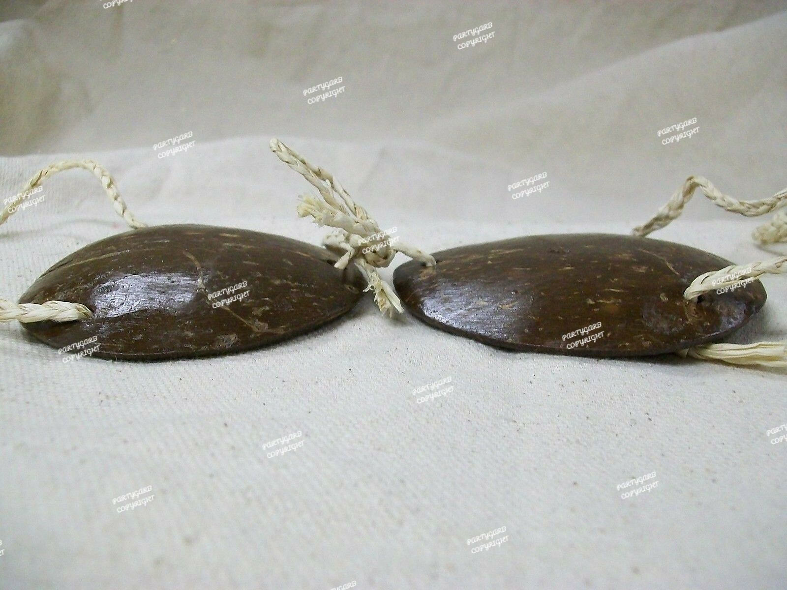 Child Genuine Coconut Shell Bra Bikini Top Hawaiian Luau Party Wear Hula Girl