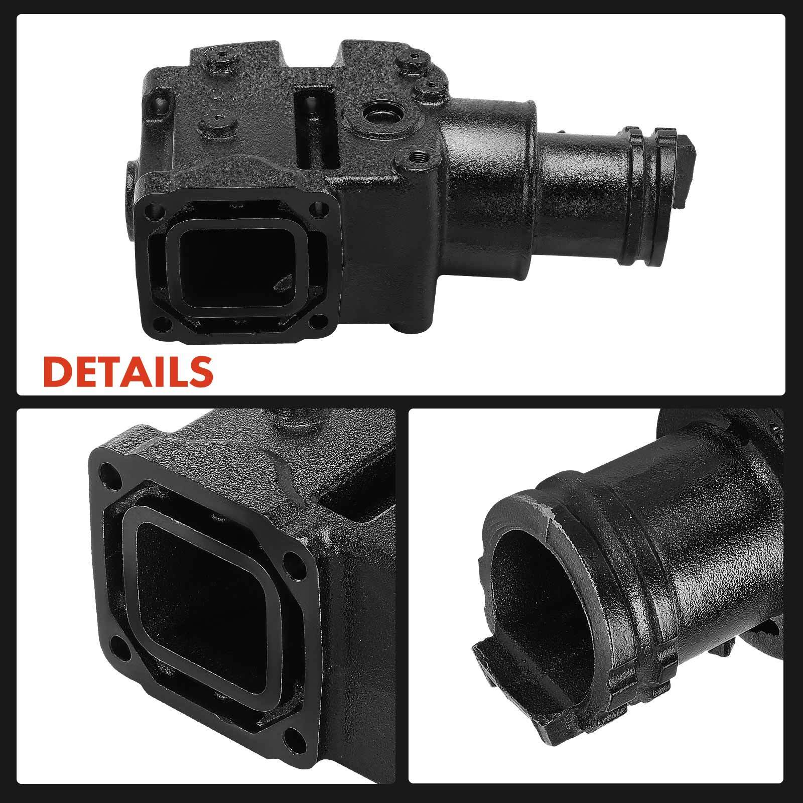 4" Exhaust Elbow Riser for Mercury Marine Mercruiser Engine GM V6 & V8 1987-2002