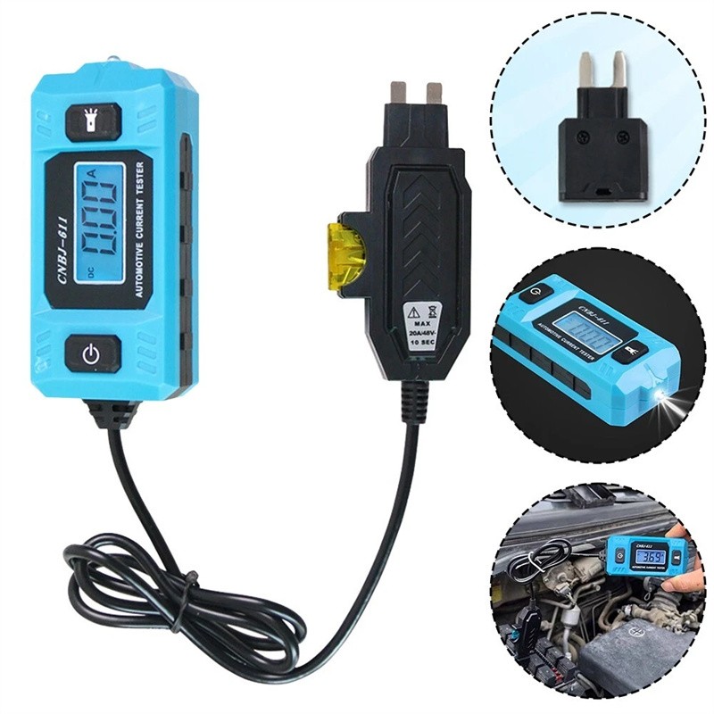 Automotive Circuit Fault Probe Tester,Portable High-Precision 20a 48v Car Tester