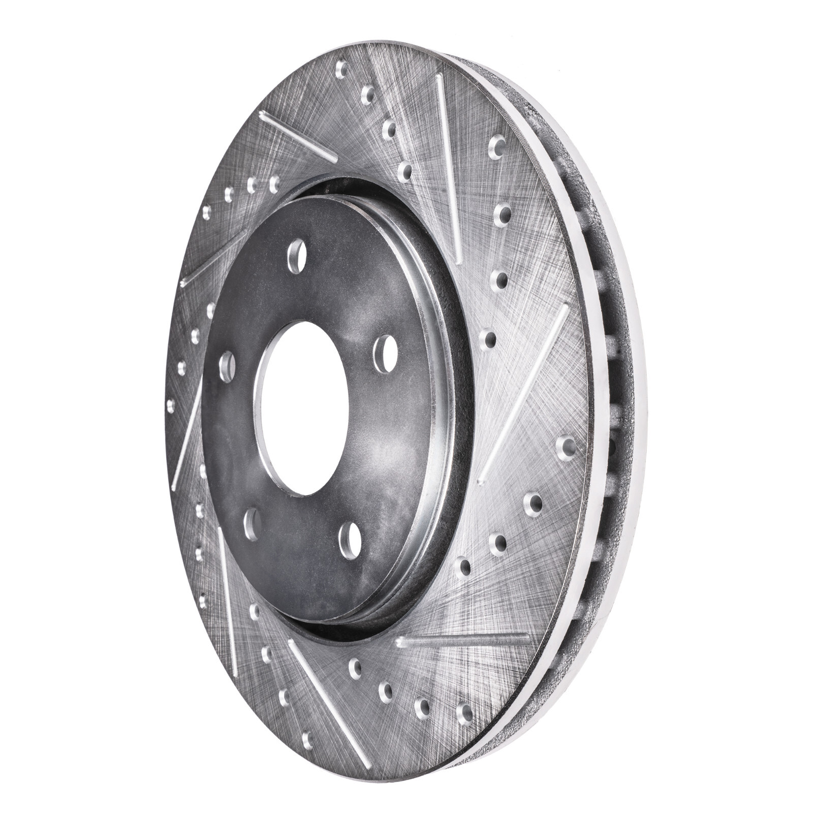 Front Rear Drilled Slotted Brake Rotors for 2015 - 2020 Ford Mustang Exc. Brembo