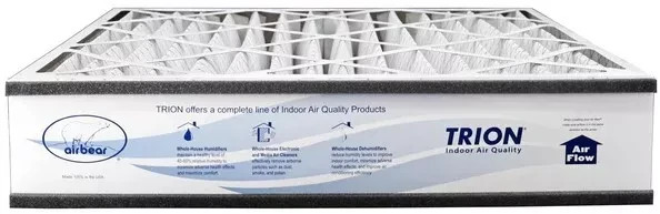 Trion Air Bear 255649-102 (3 Pack) Pleated Furnace Air Filter 20"x25"x5" MERV 8