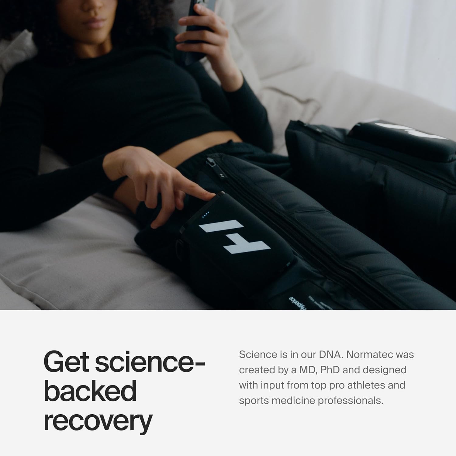 Hyperice Normatec Elite - Standard Size - Cordless Recovery System with Patented