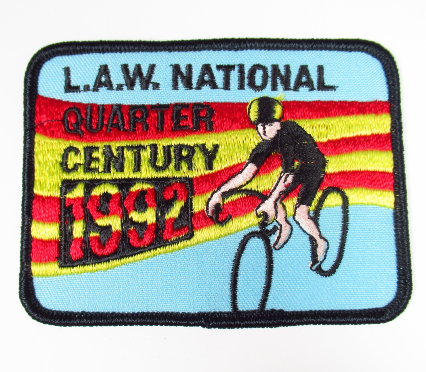 League of American Wheelmen National Quarter Century 1992 Vintage Patch