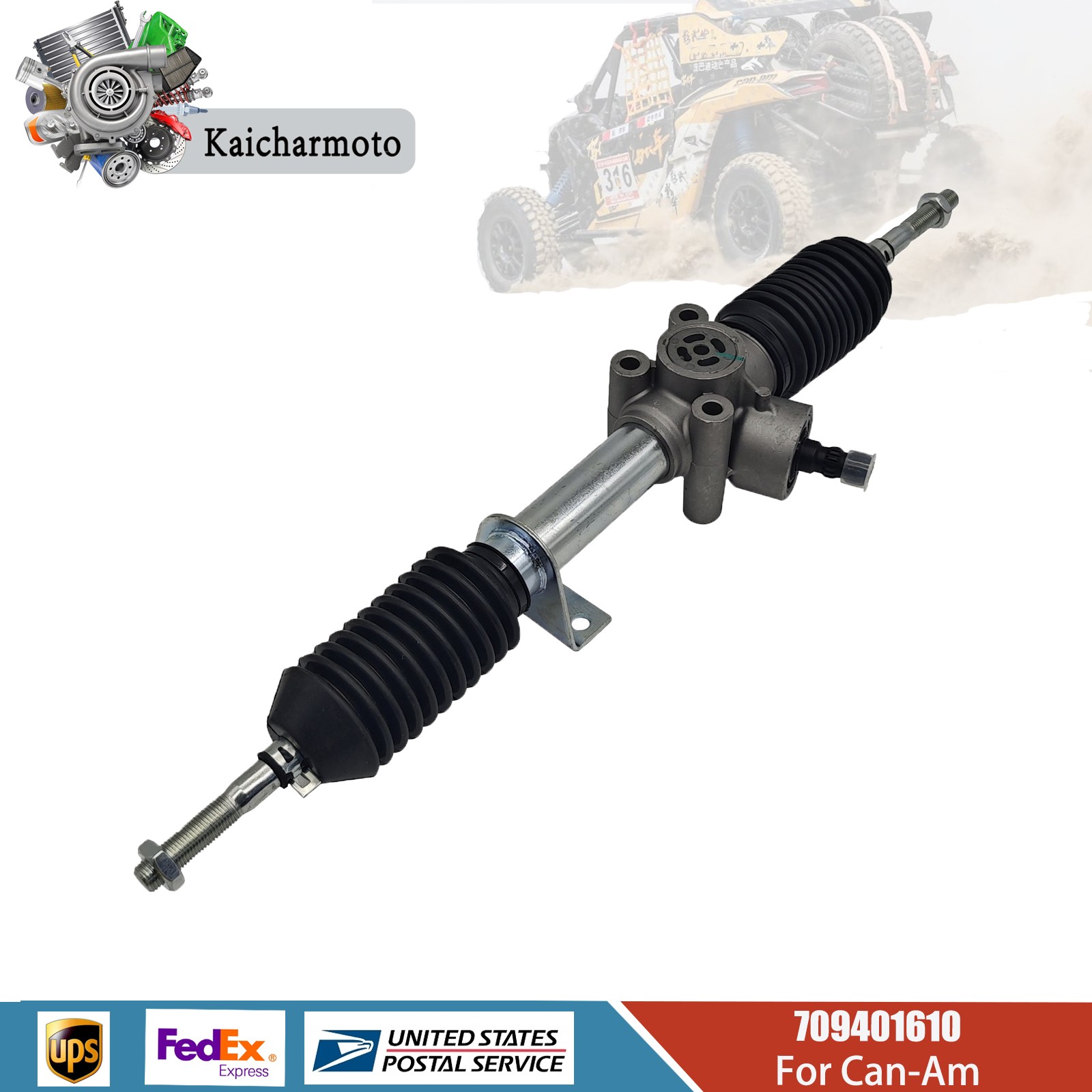 For Can-Am Maverick Max 1000R 709401610 Steering Gear Box Rack & Pinion