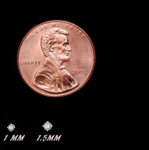 Cubic Zirconia Nose Stud Nose Ring L Bend Nose Piercing 14K Gold filled