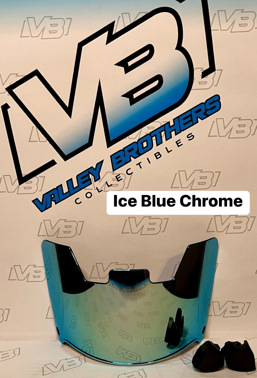 Full-Size Football Visor with Clips