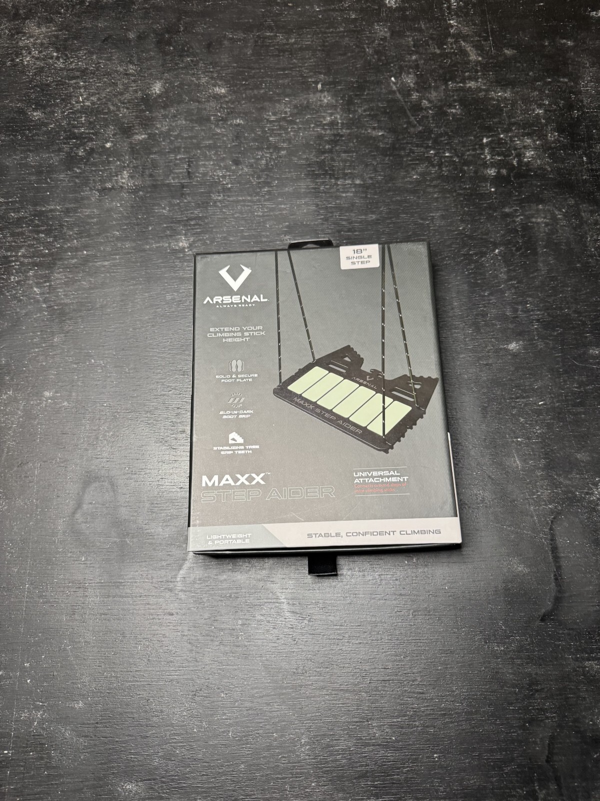 Hunt Arsenal MAXX Step Gen 2 Saddle Hunting Climbing Stick Aider New