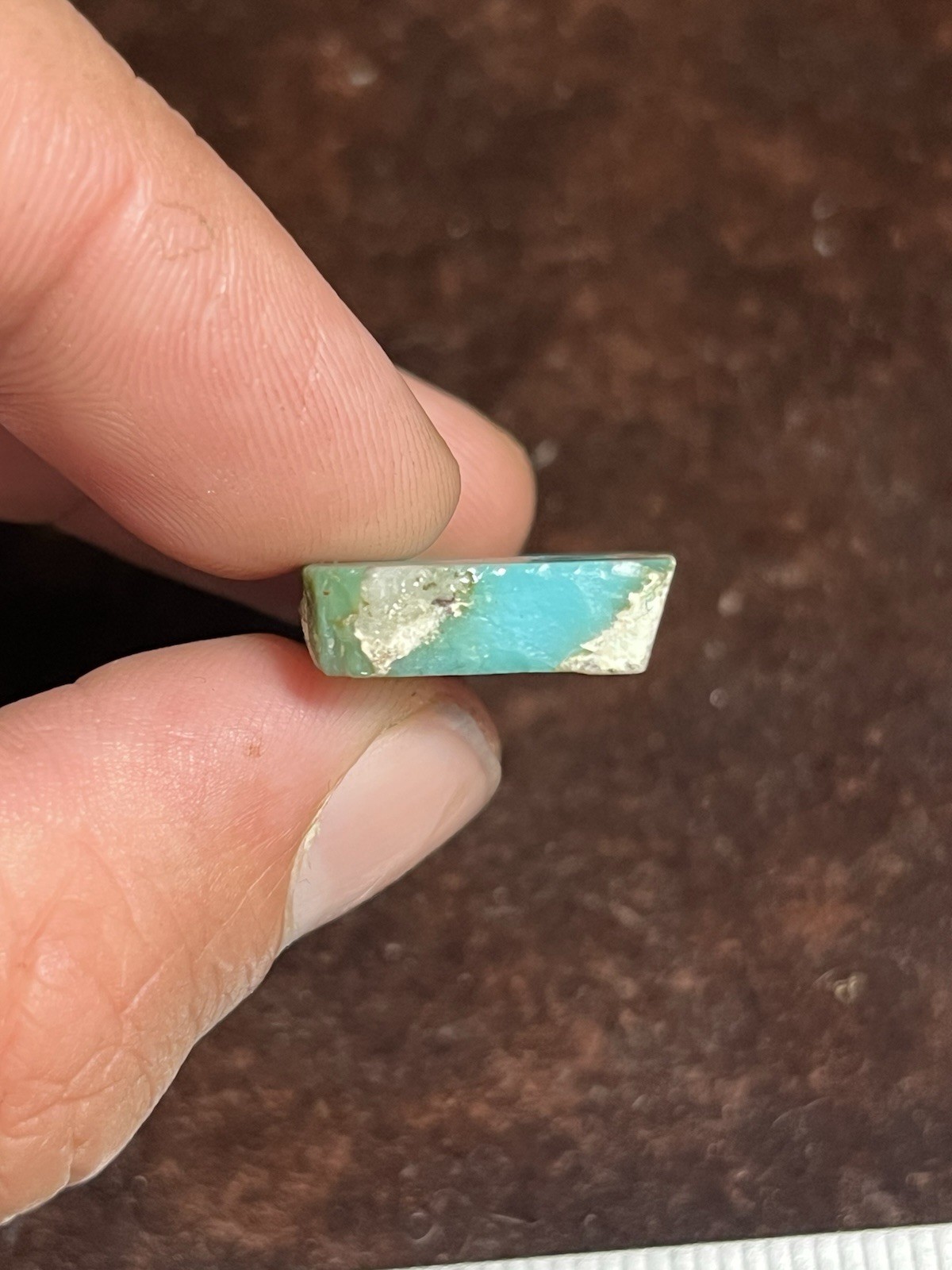 Inspiration Mine Gem Silica Chrysocolla 6.7g Blue Ice Slab Arizona Rare