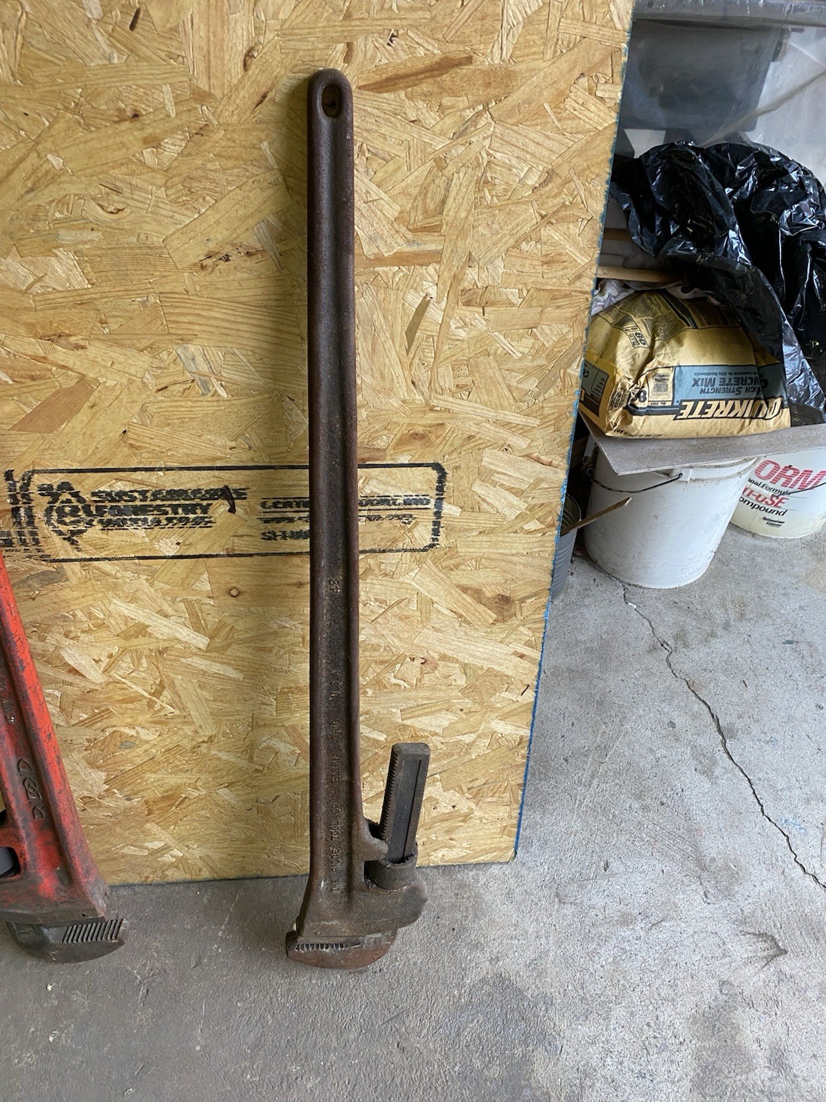 Ridgid 48” Stilson wrench