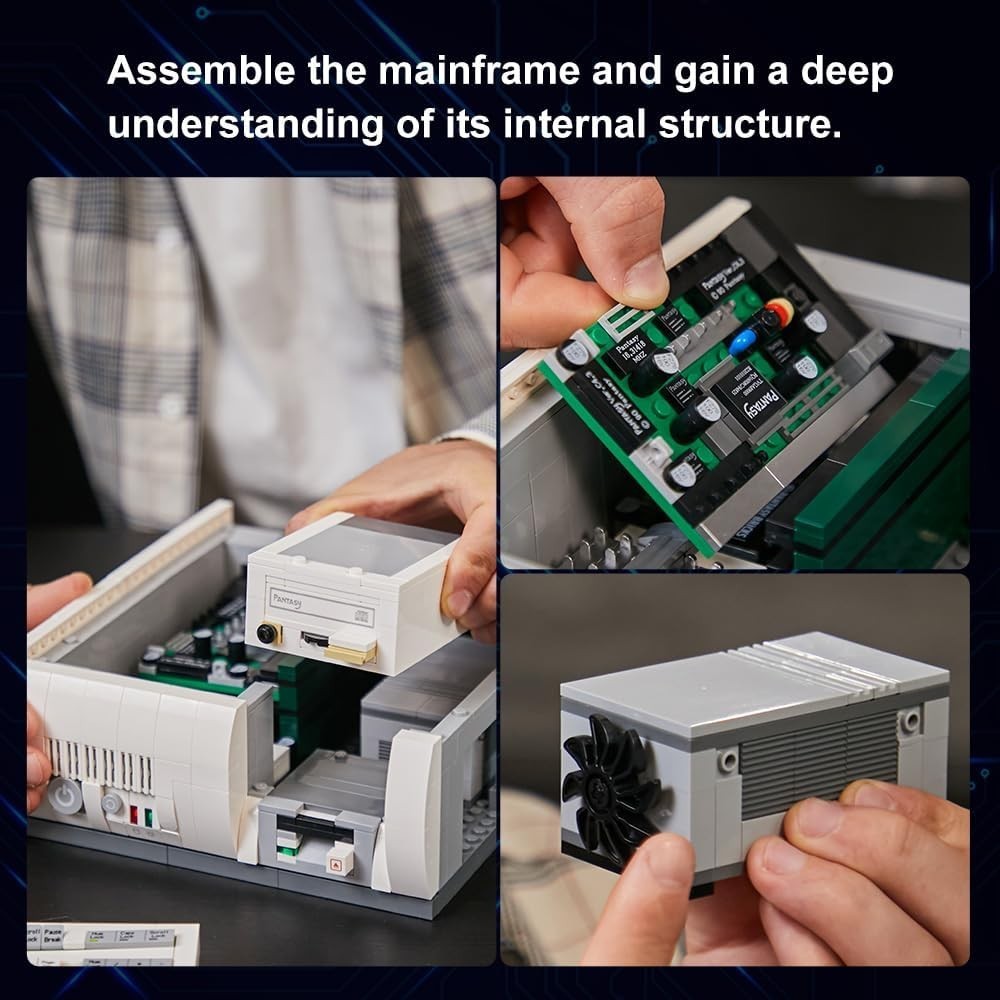 Computer Building Set for Adults: Construction Building Kit for Adults, Collect