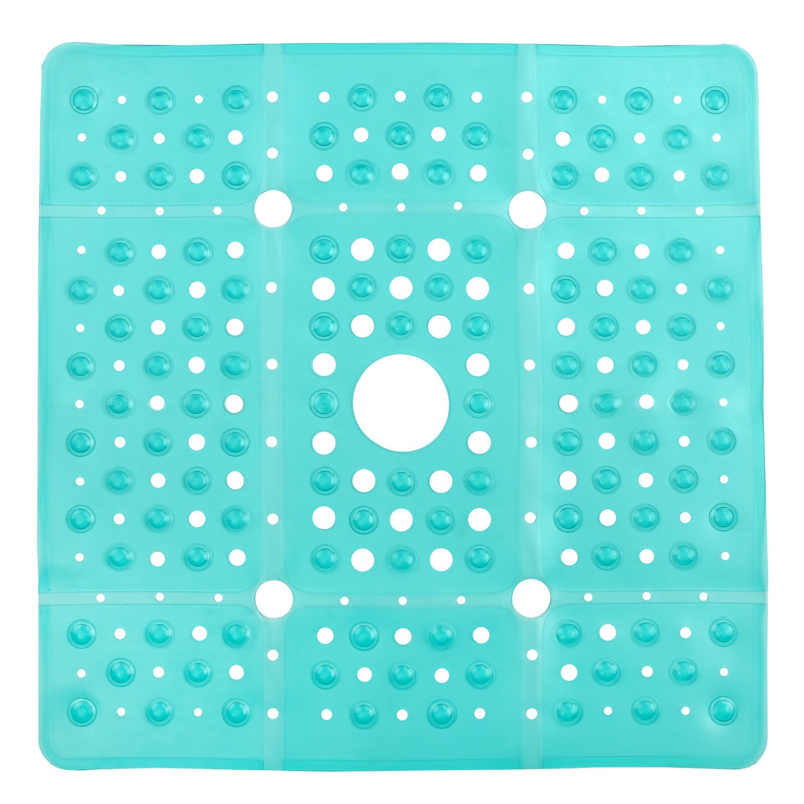 65% MORE COVERAGE! SlipX Solutions Aqua Extra Large Shower Mat (27")