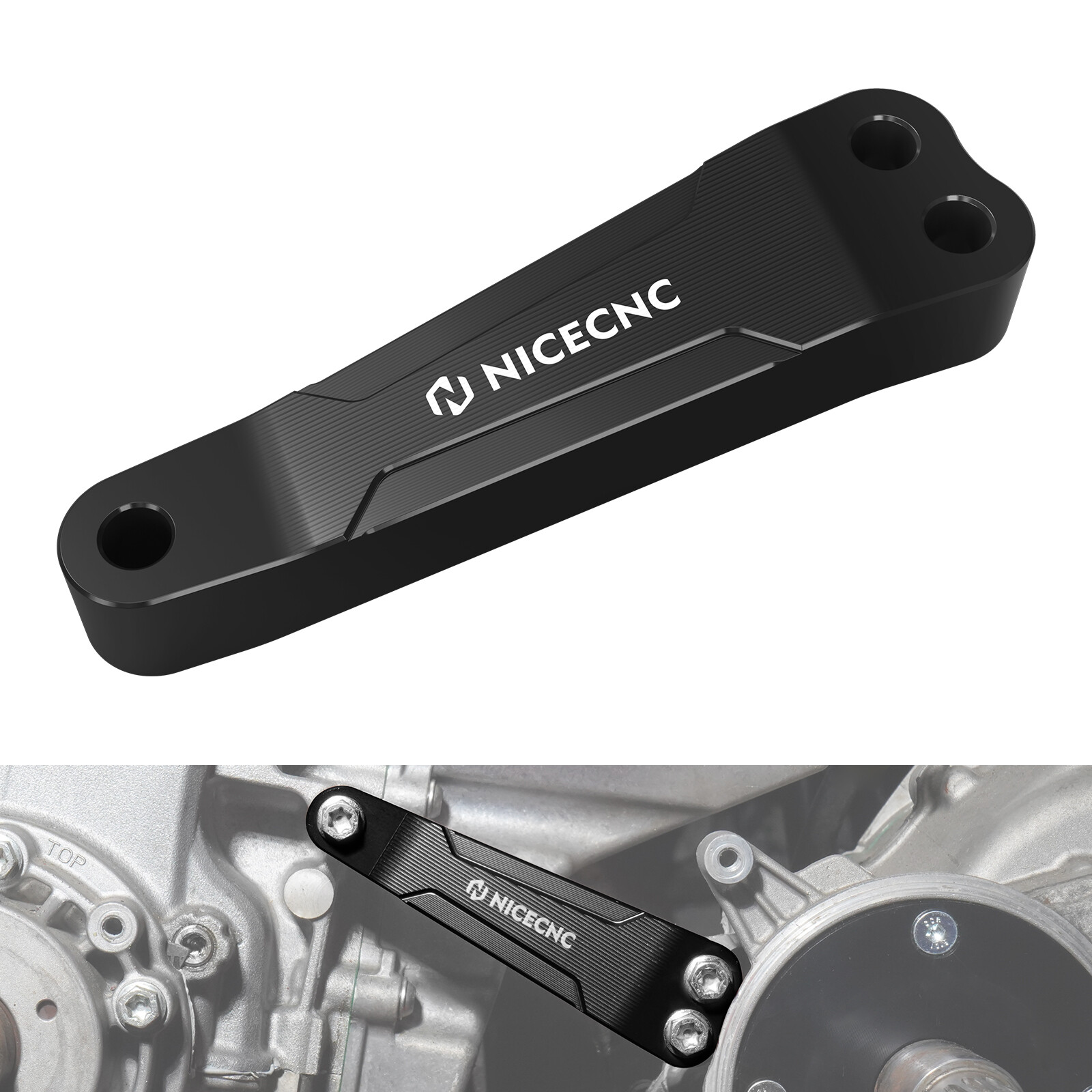 NICECNC Gearbox Bracket Gear Box Mount Plate For Can-Am Maverick X3 2017-2023