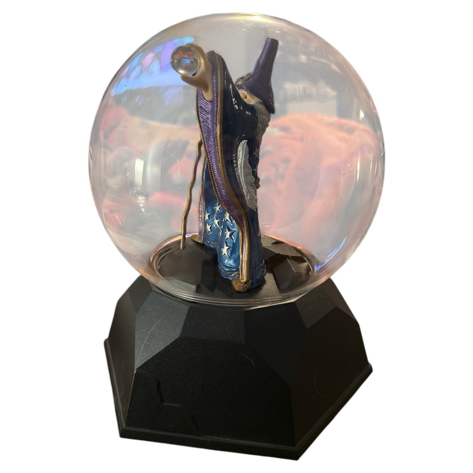 Wake The Wizard Game Enchanted Talking Crystal Ball Only 1991 SPANISH Works