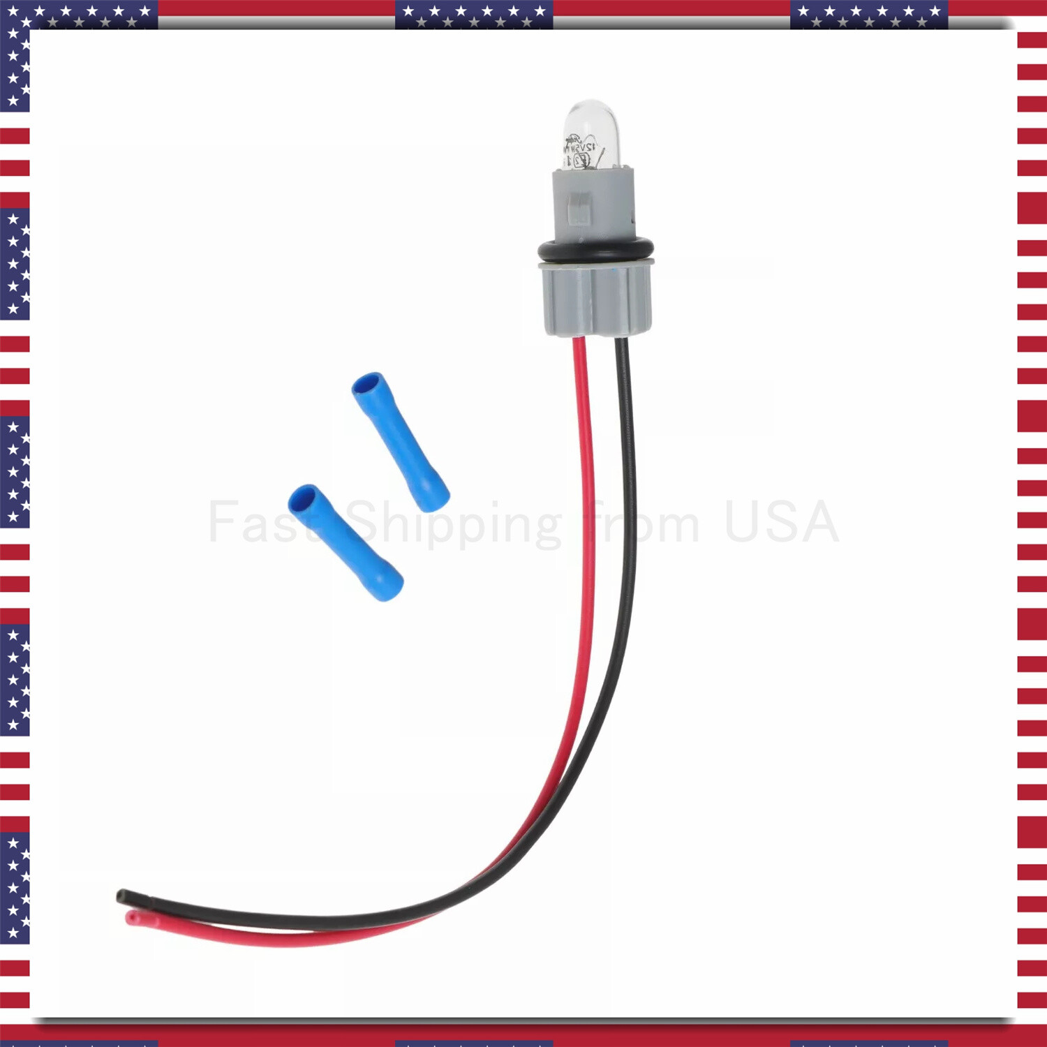 2X For Mercedes-Benz Side Marker Lamp Light Bulb Socket Wire Harness A0005400966