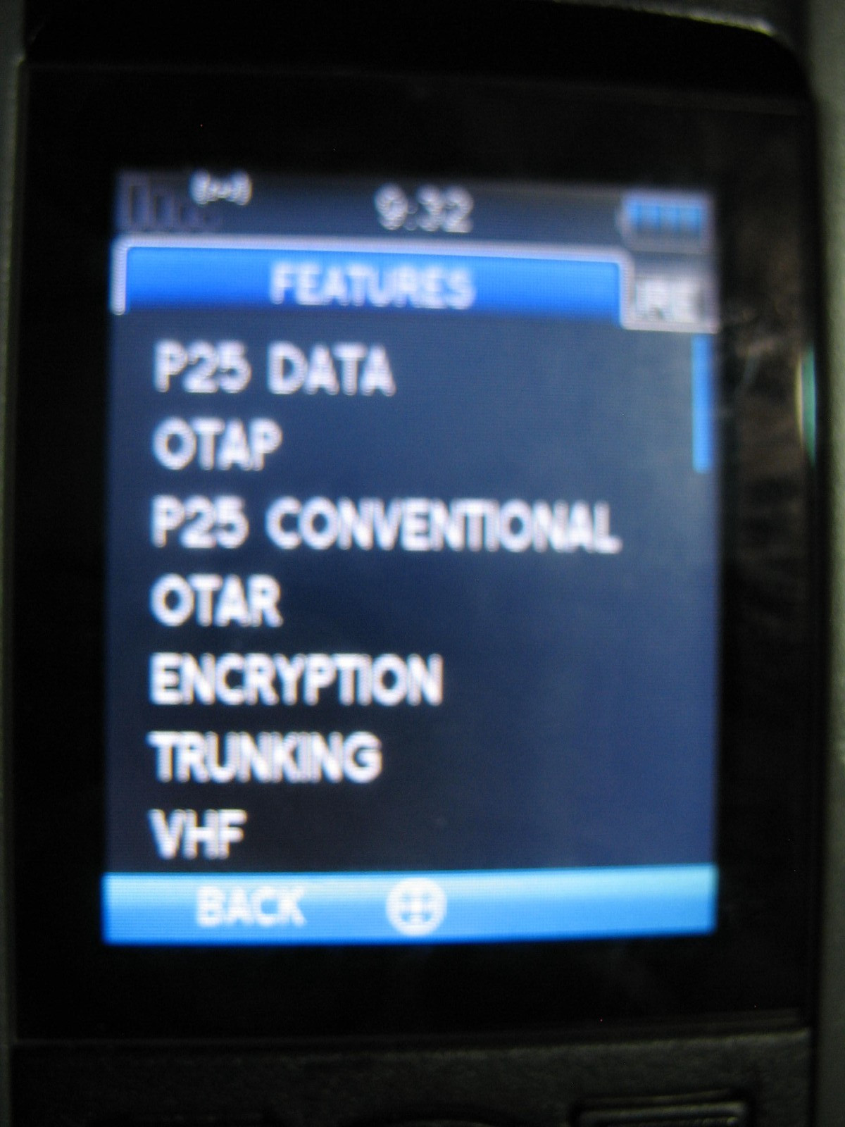 Harris UNITY XG-100P Multi Band P25 Digital Portable Radio Trunking AES/DES