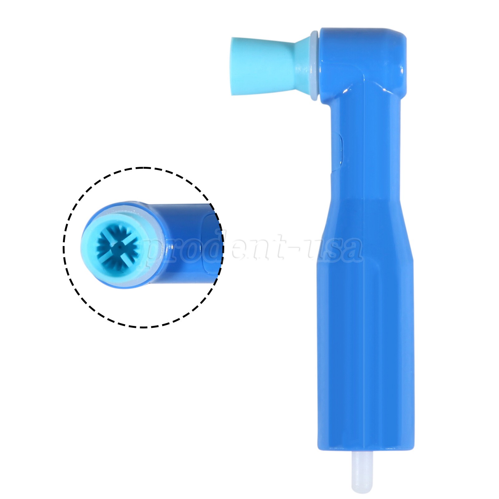 1000 pcs Dental Disposable Prophy Angles Cups Contra Angle Blue Firm Cup st