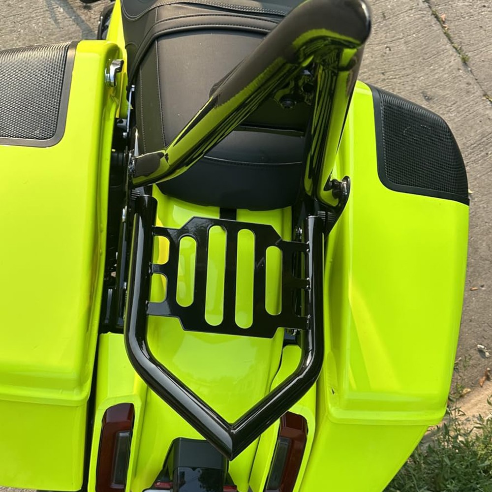 Detachable Two-Up Luggage Rack For Harley 2009-Up Touring Road King Street Glide