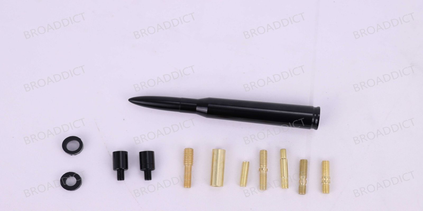 Bullet Antenna 50 Cal Caliber For Truck Dodge Ram 1500 Ford F150 Raptor Bronco