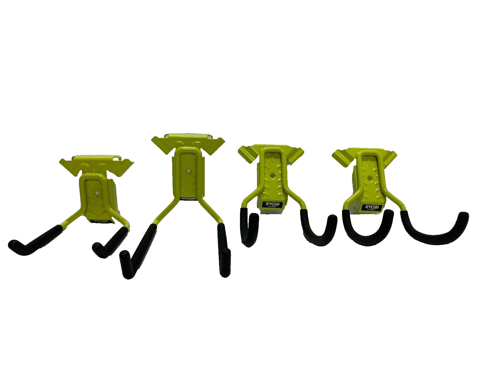 Ryobi LINK Hooks, Set of 4 Wall Storage Hooks STM503K4, HOOKS ONLY