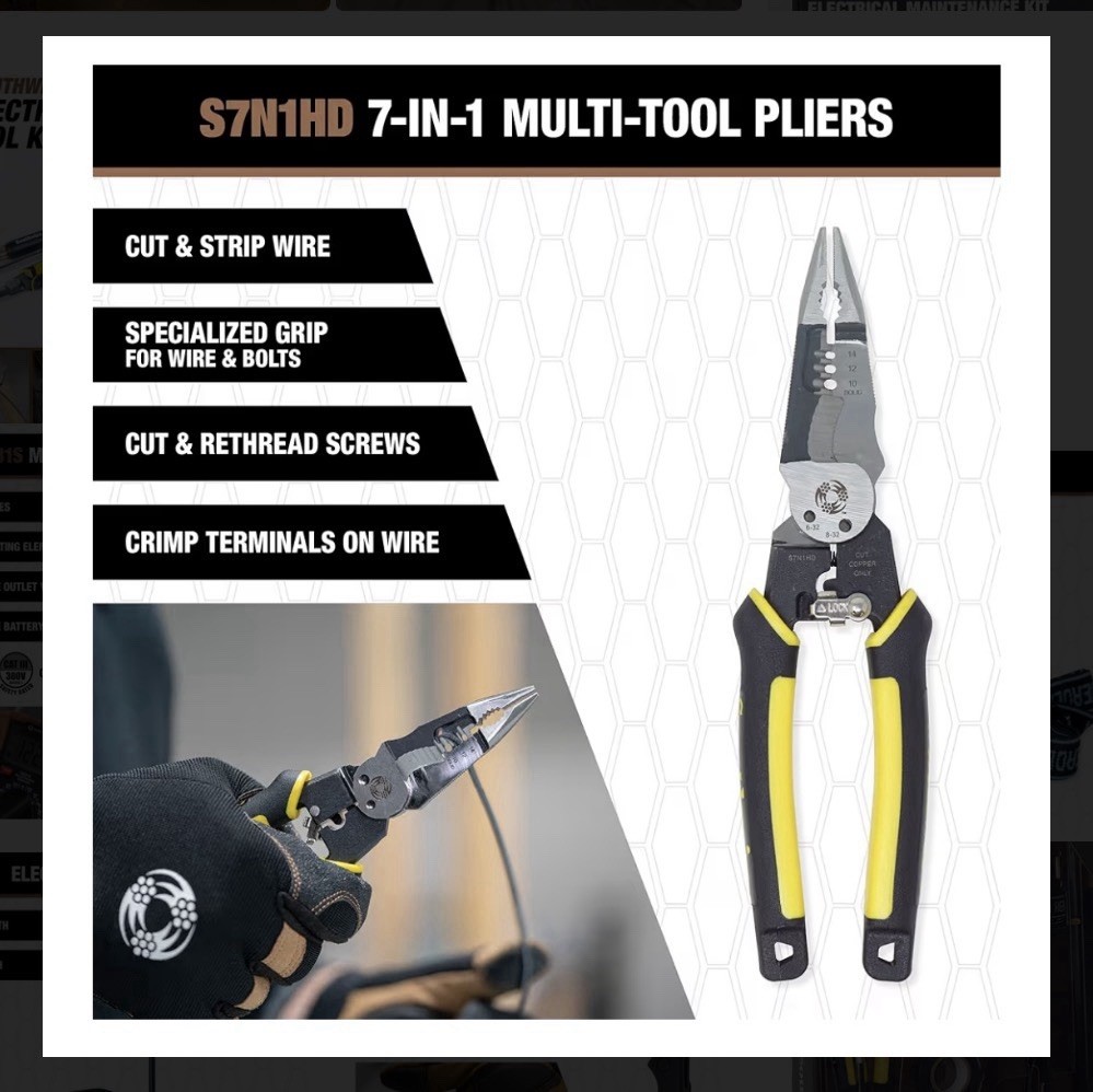 Southwire Electrical Maintenance Tool Kit Gift Set: Multimeter,fuses,lamp & More
