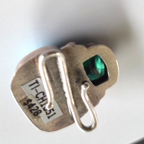 Tabra Fabulous 4-stone Large Charm for Bracelet or Anklet S Connector Charm Only