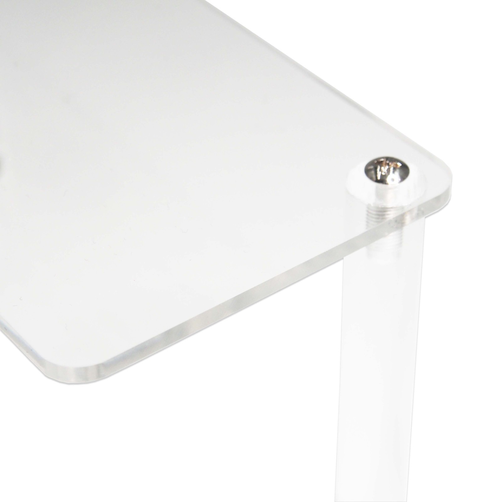 Clear Acrylic Multiplatform Display Stand – 6 Platform Tiered Riser