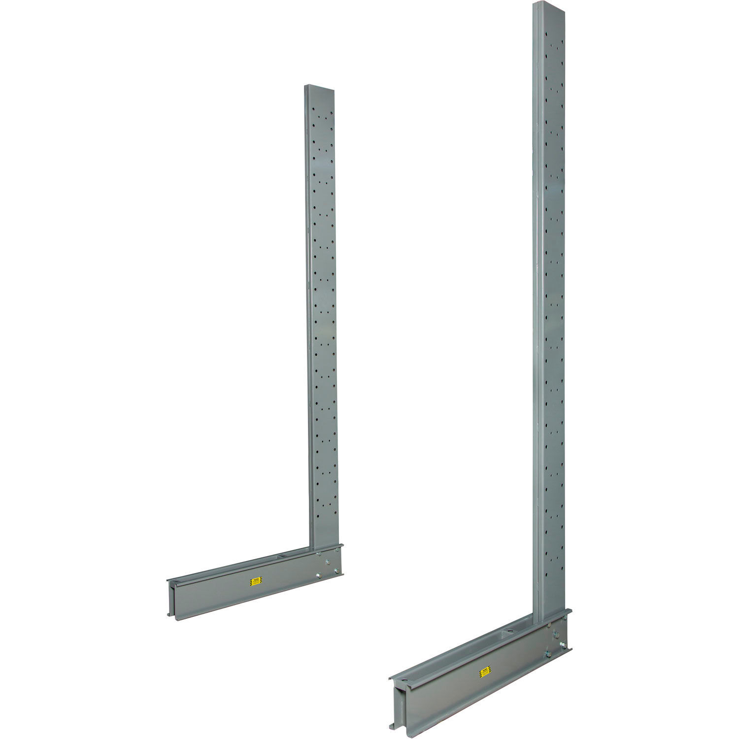 Global Industrial Single Sided Heavy Duty Cantilever Rack Starter 2" Lip