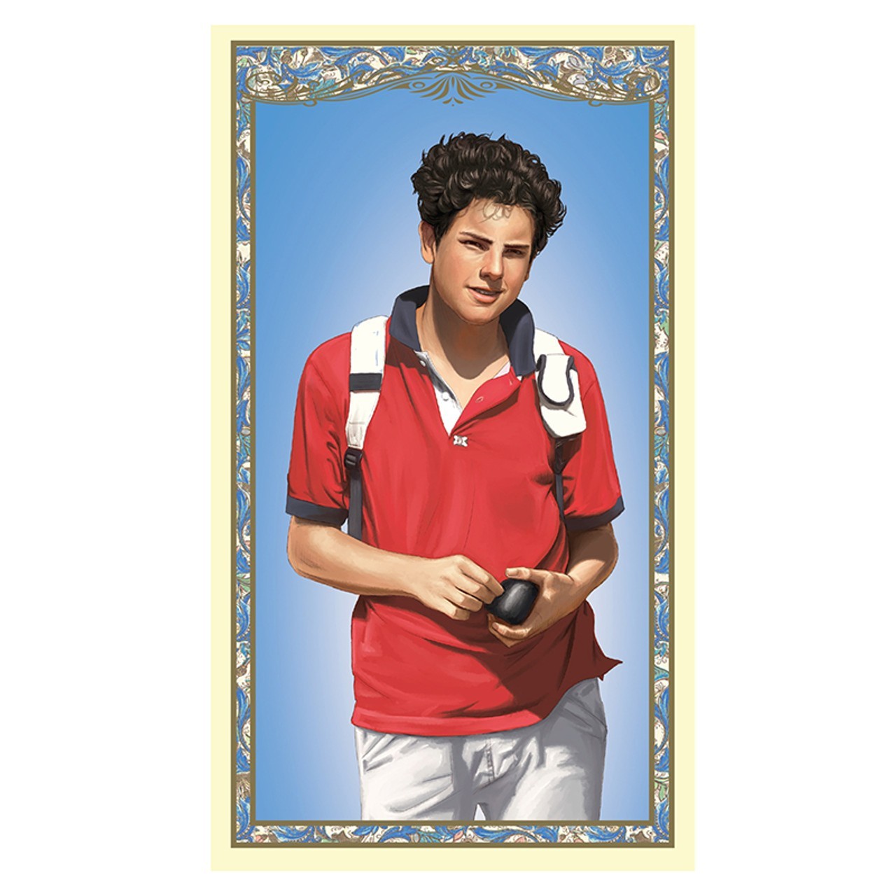 Prayer for Saint Carlo Acutis - Laminated Holy Card 2 3/8 x 4 1/8