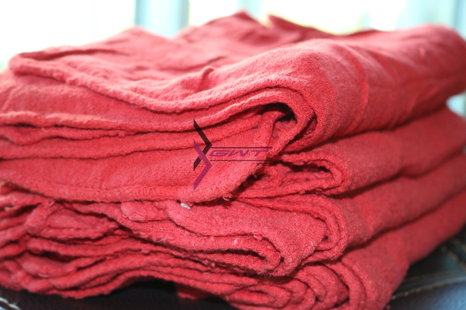 2500 Pieces Red Shop Towels Large 15x14 Cleaning Rags, Fast Free Shipping