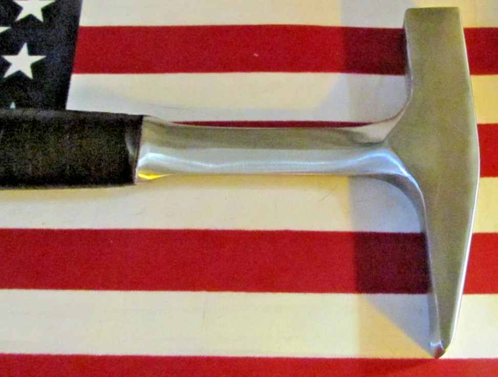 Vintage Malco 18 oz. Sheet Metal Hammer Original Leather Handle (Estwing)