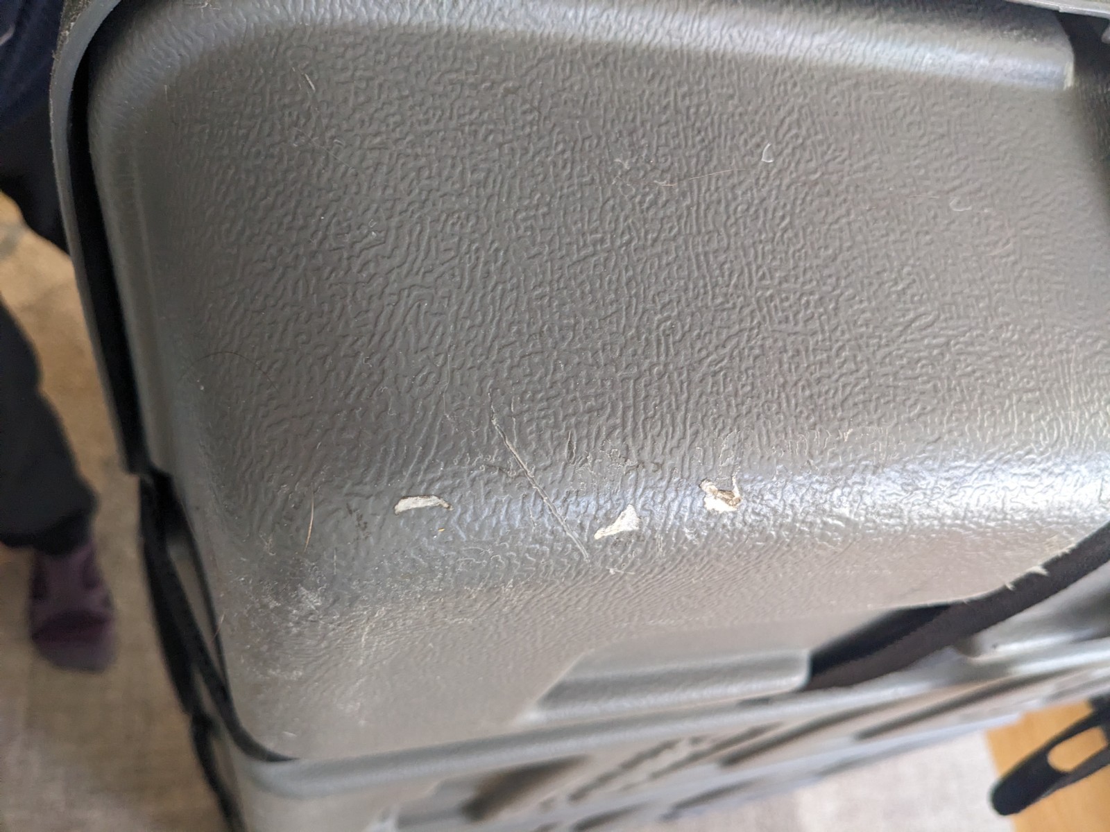 Trico Iron Case Bike Transport/ Travel Case w/ 3 sheets of foam - Pre owned