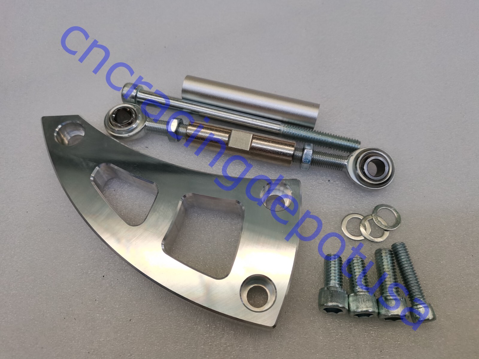 SBC V-Belt Pulley Kit Power Steering 283-400 Chevy Small Block LWP High Mount