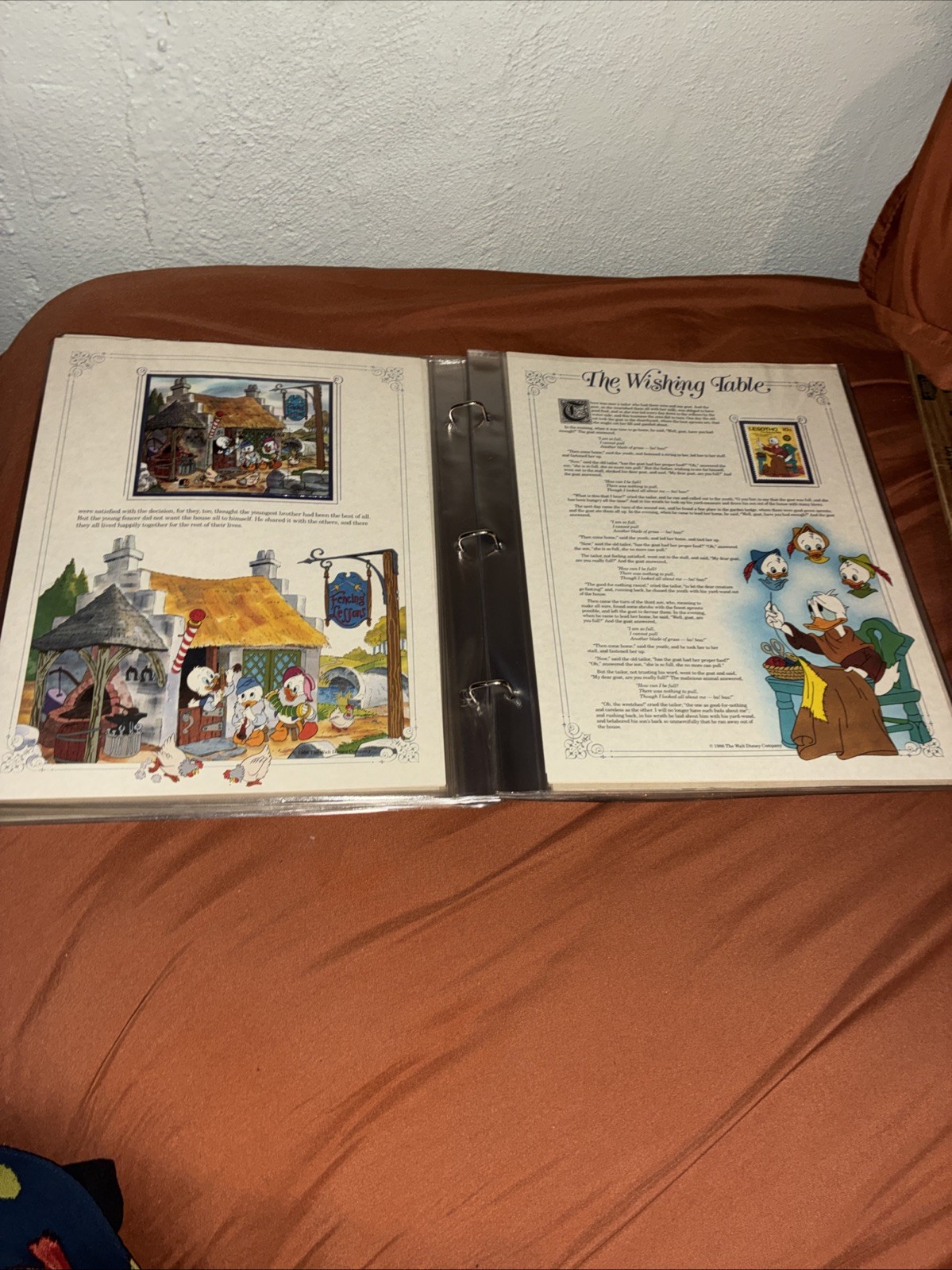 Walt Disney Grimm's Fairy Tales Panel Collection Postal Commemorative Society200