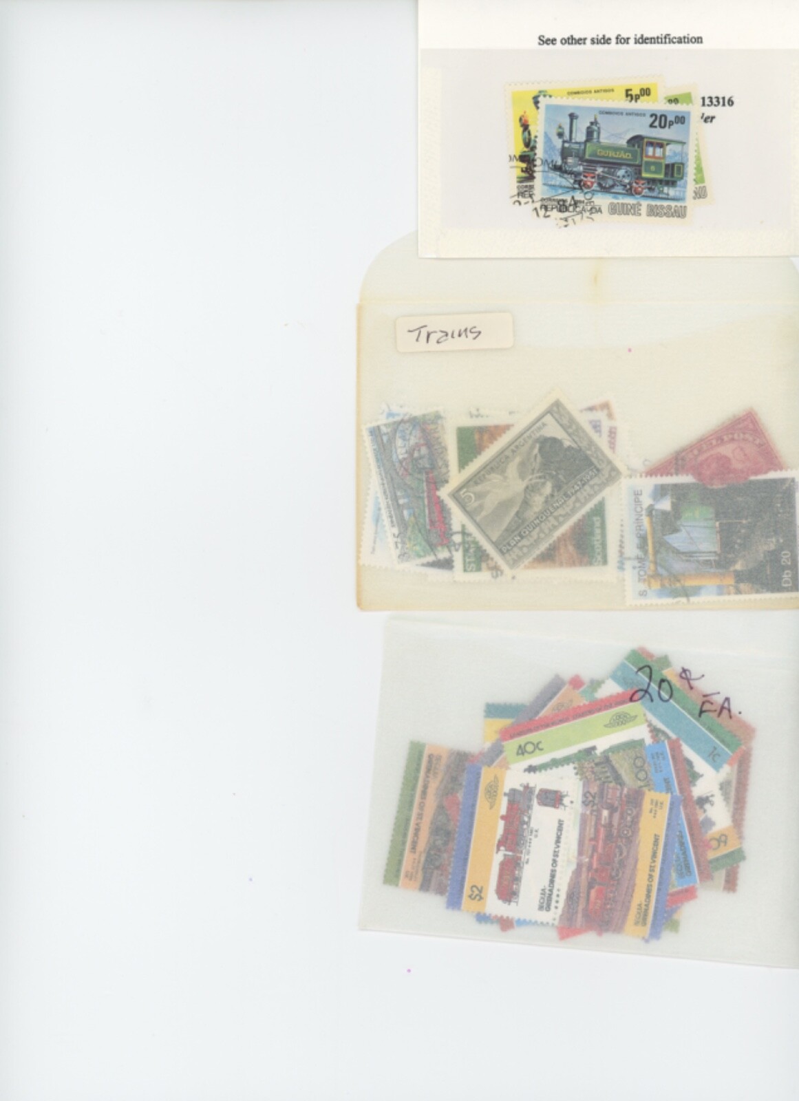 Worldwide Stamps Trains Topical TRAINS Stamps and mini-sheets (mb28