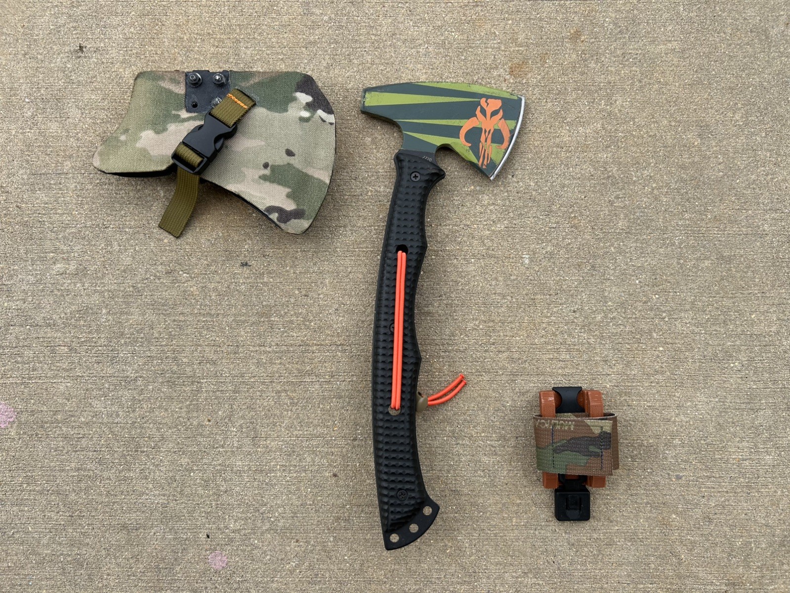 CRKT Tactical Survival Chogan T-Hawk 2720 DISCONTINUED RARE USED GOOD