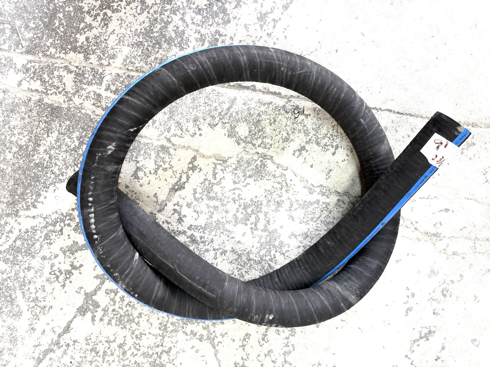 SHIELDS 2 ⅜" Marine Wet Exhaust & Water Hose,  9Ft LONG,  #250-2380 2 ⅜"