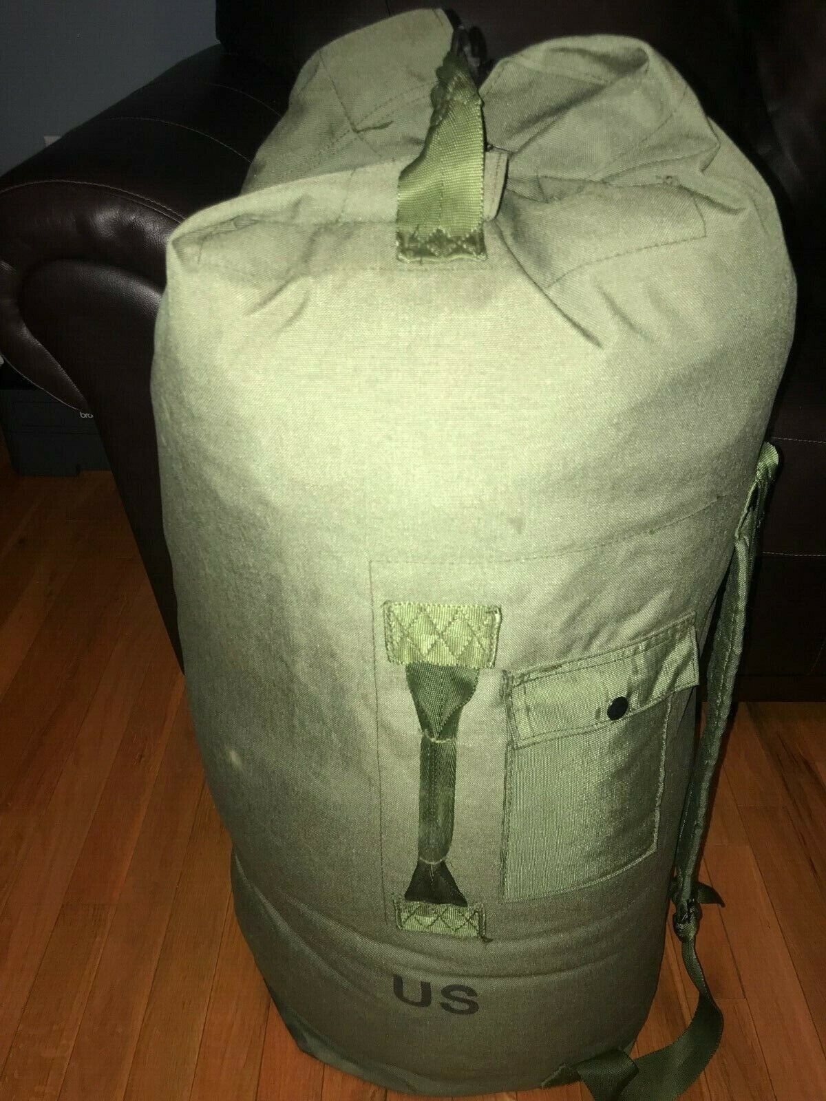 USGI Military TOP LOAD Duffel Bag Duffle Nylon Sea w Straps 8465-01-117-8699 NEW