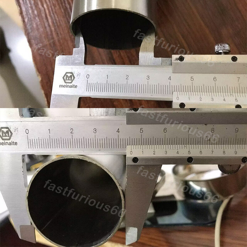 For Suzuki GSXR600 GSX-R750 2011-2023 Exhaust Mid Connect Link Pipe Tube Steel