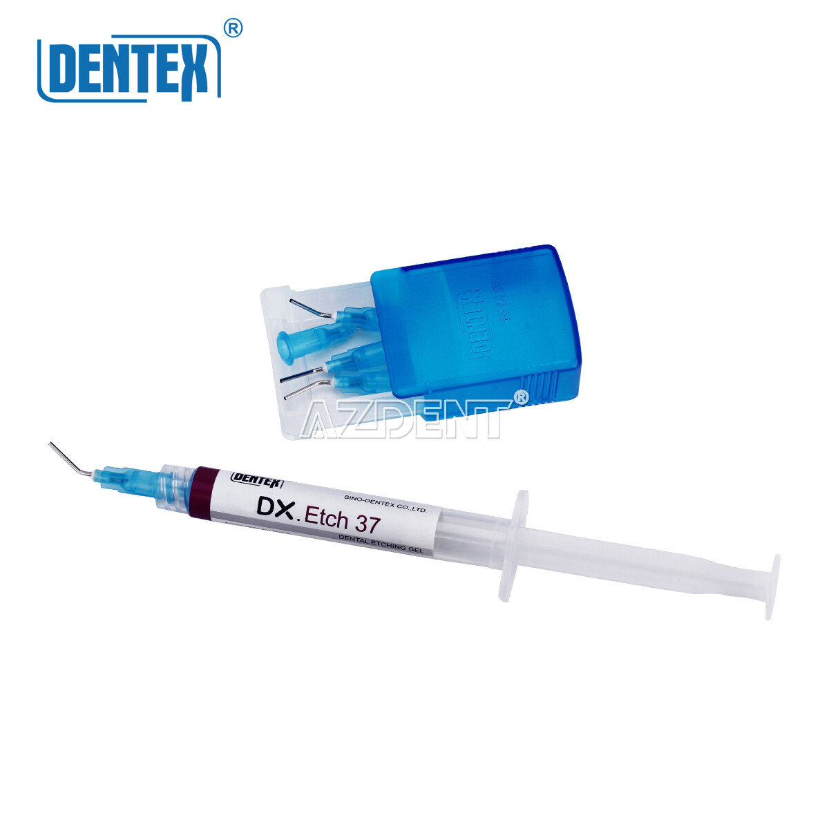 Dentex Dental Light Cure Hybrid Resin Composite Restoration 6 Syring Kit A1-B1