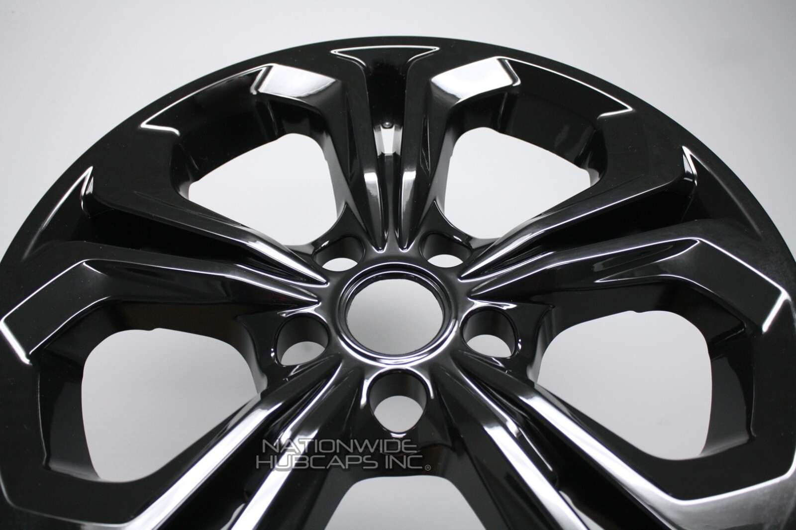 4 fit Honda Accord EX LX 2023-2024 Black 17" Wheel Skins Rim Covers Hub Caps