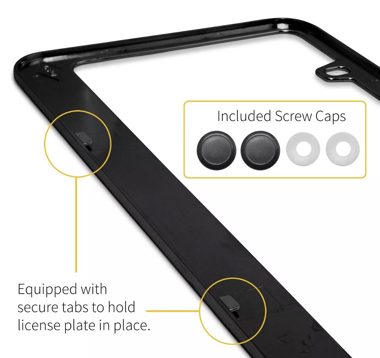 Real Carbon Fiber Motorcycle License Plate Frame