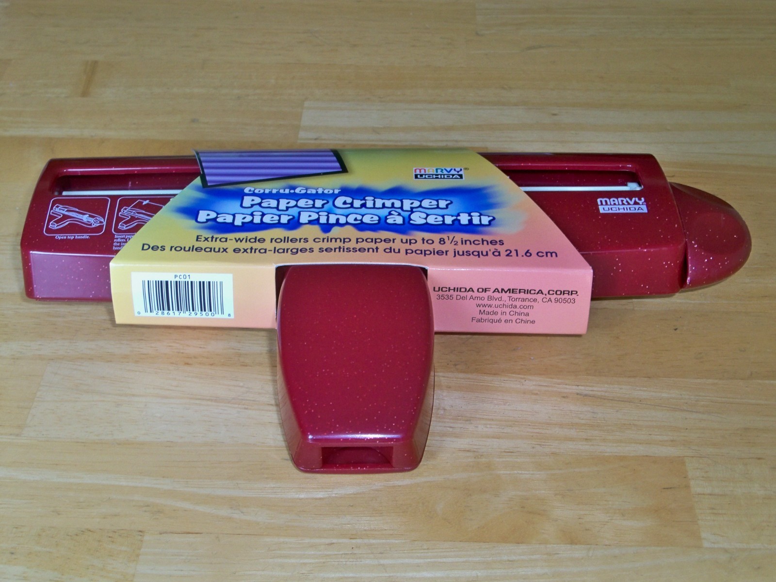 MARVY Uchida -- PAPER CRIMPER -- Corru-Gator -- STRAIGHT -- Brand New