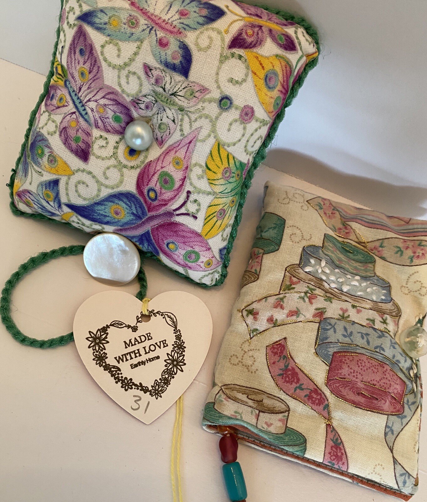 Pin cushion Needle Book Notions 31