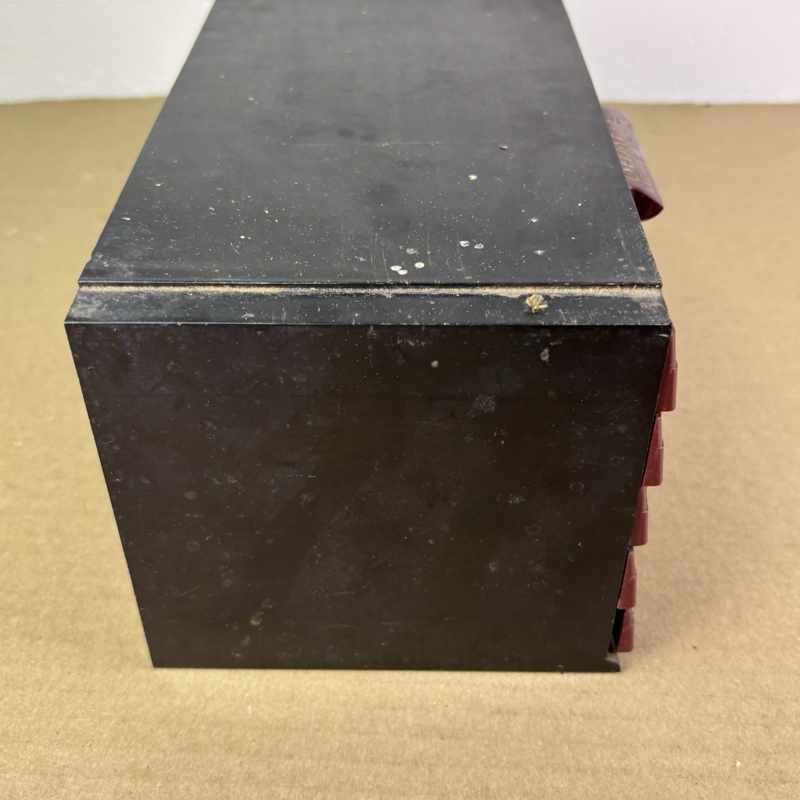 MASSIVE Lot of VTG NOS/USED Resistors w Ohmite Little Devils Storage Bin 9x5x4"