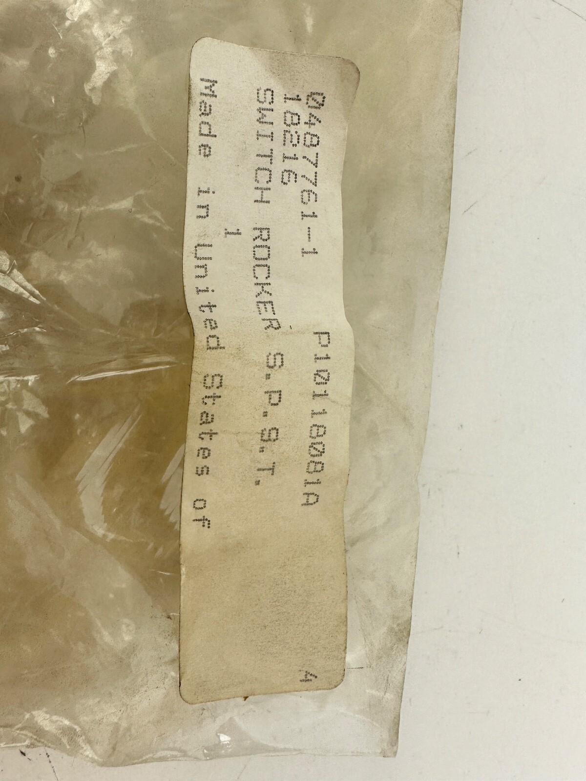 Tornado OEM Part # 18216 Switch Rocker S.P.S.T. 24Vdc(Lighted) Ez