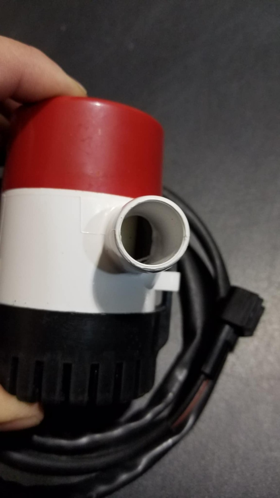 Rule Bilge Pump 500 GPH Marine 12V DC 3/4" Hose Submersible MADE IN USA NOS