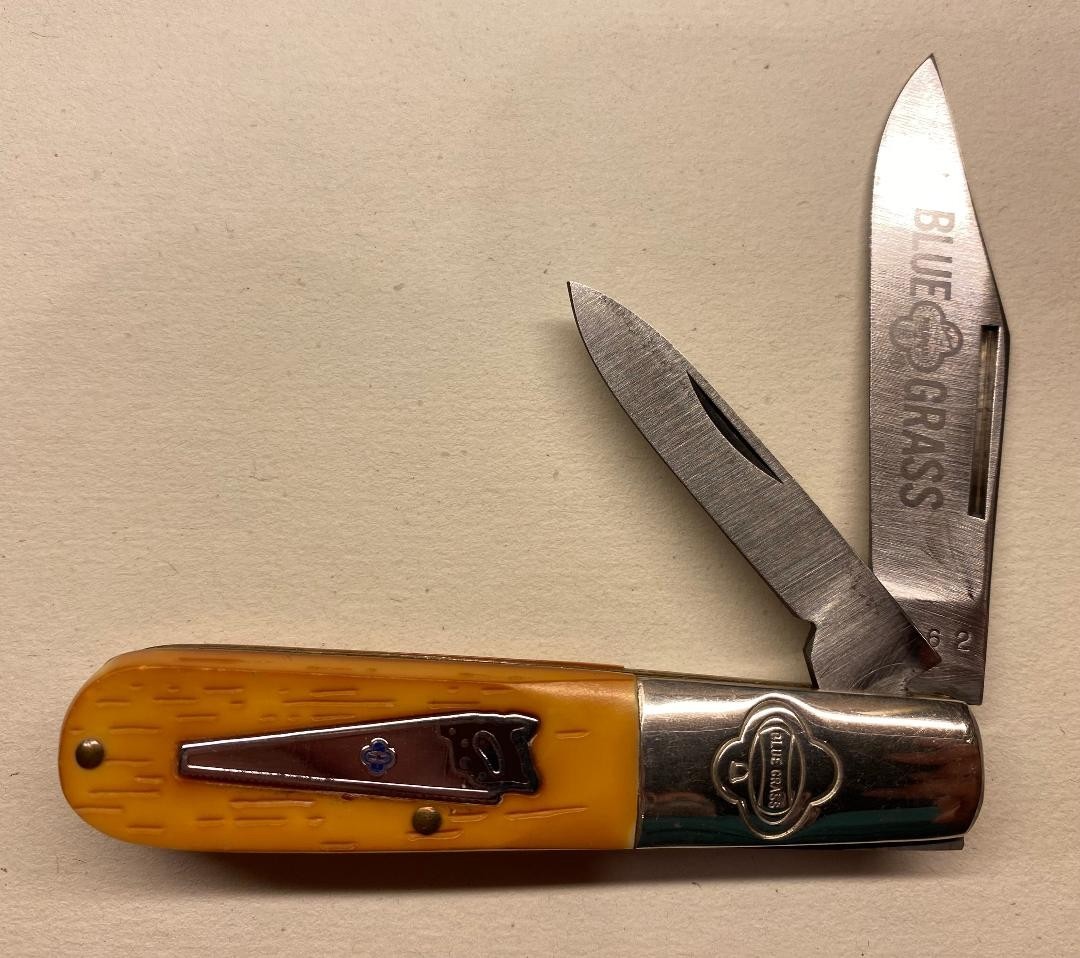 JOHN PRIMBLE BLUE GRASS BG-3 0862 BELKNAP BARLOW POCKETKNIFE