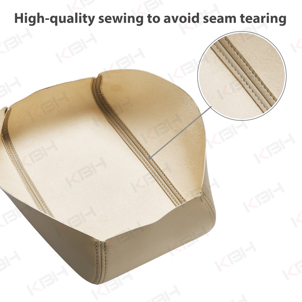 Fits 2000-2004 Toyota Avalon Leather Center Console Lid Armrest Cover Beige Tan