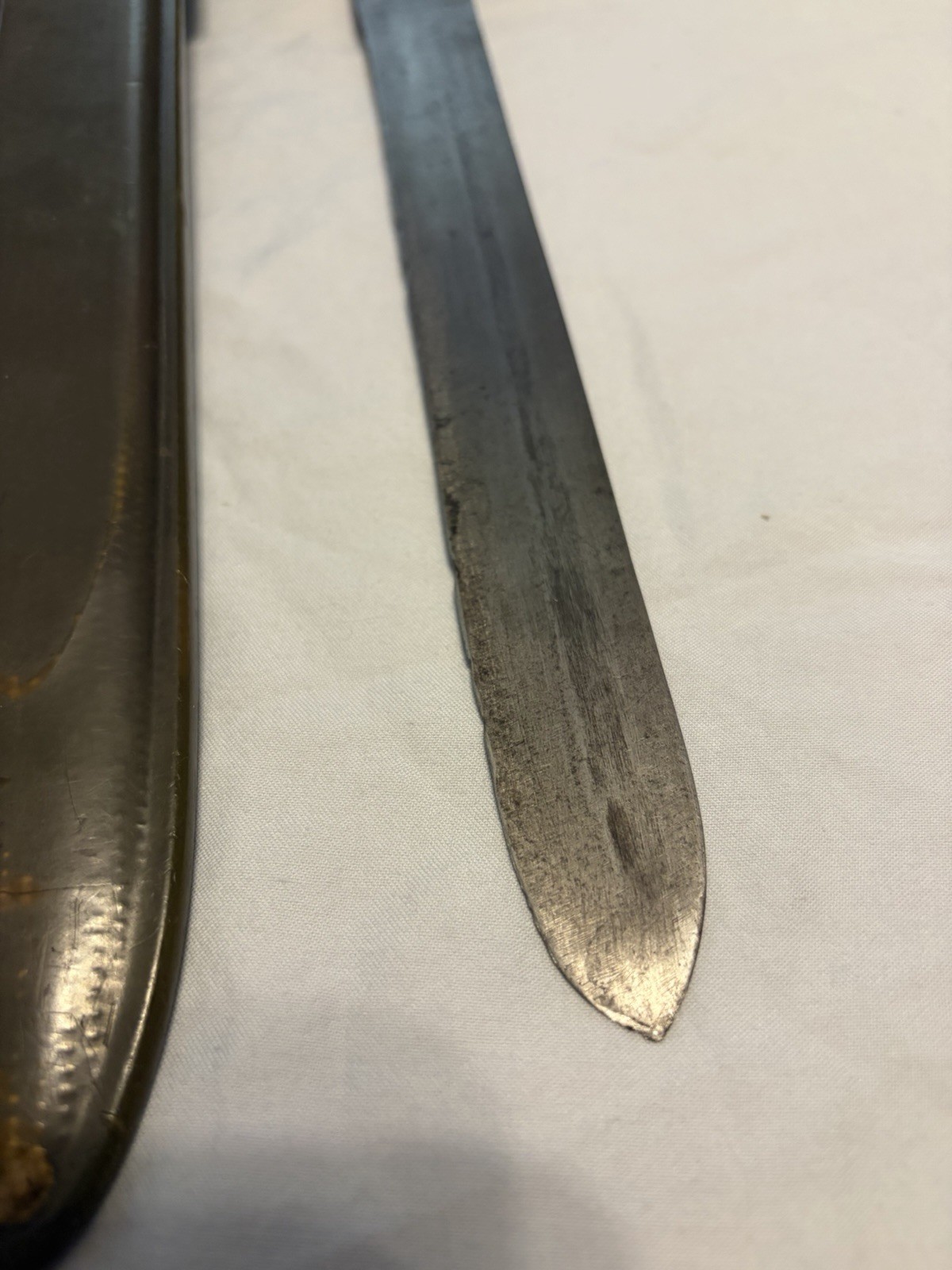 Original WWI WW1 US 1906 Springfield Armory Bayonet & Scabbard